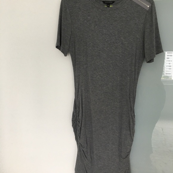 Shirt Dress with draping - Picture 4 of 4